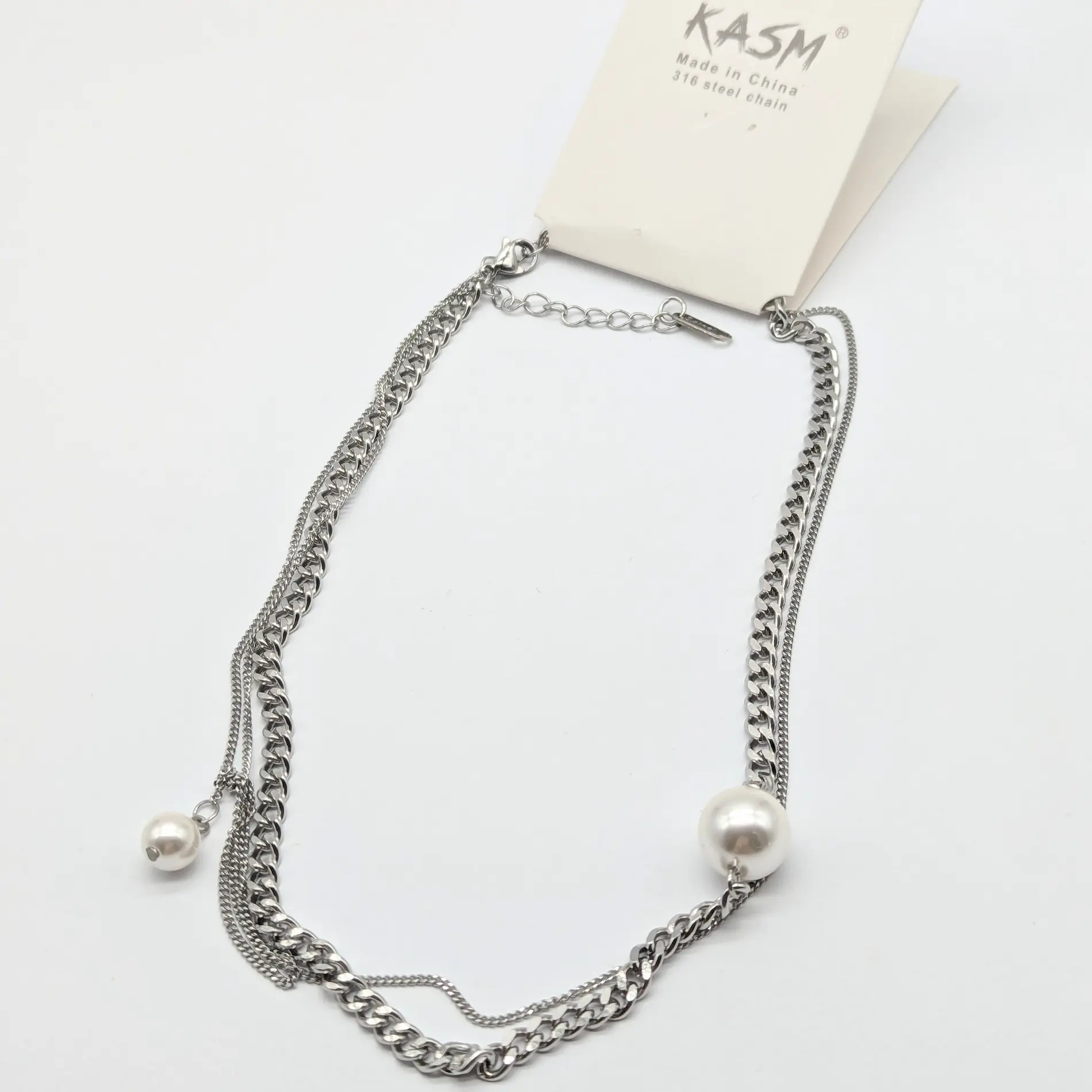 Ланцюжок Stainless steel “Касм”, РС, довжина ланцюжка 39+5 см