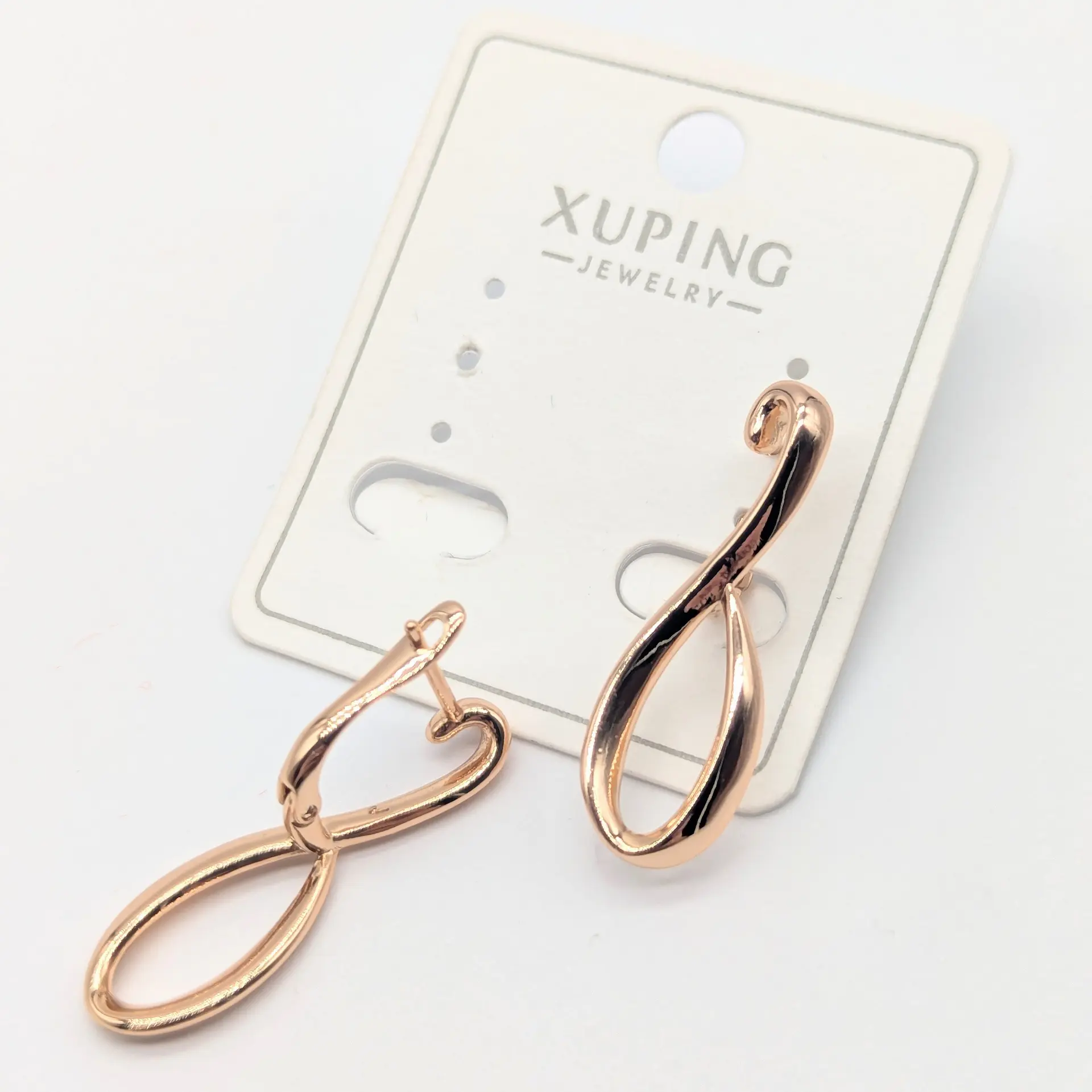 Сережки Xuping 18к «Витончена Крапля», 1*3 см