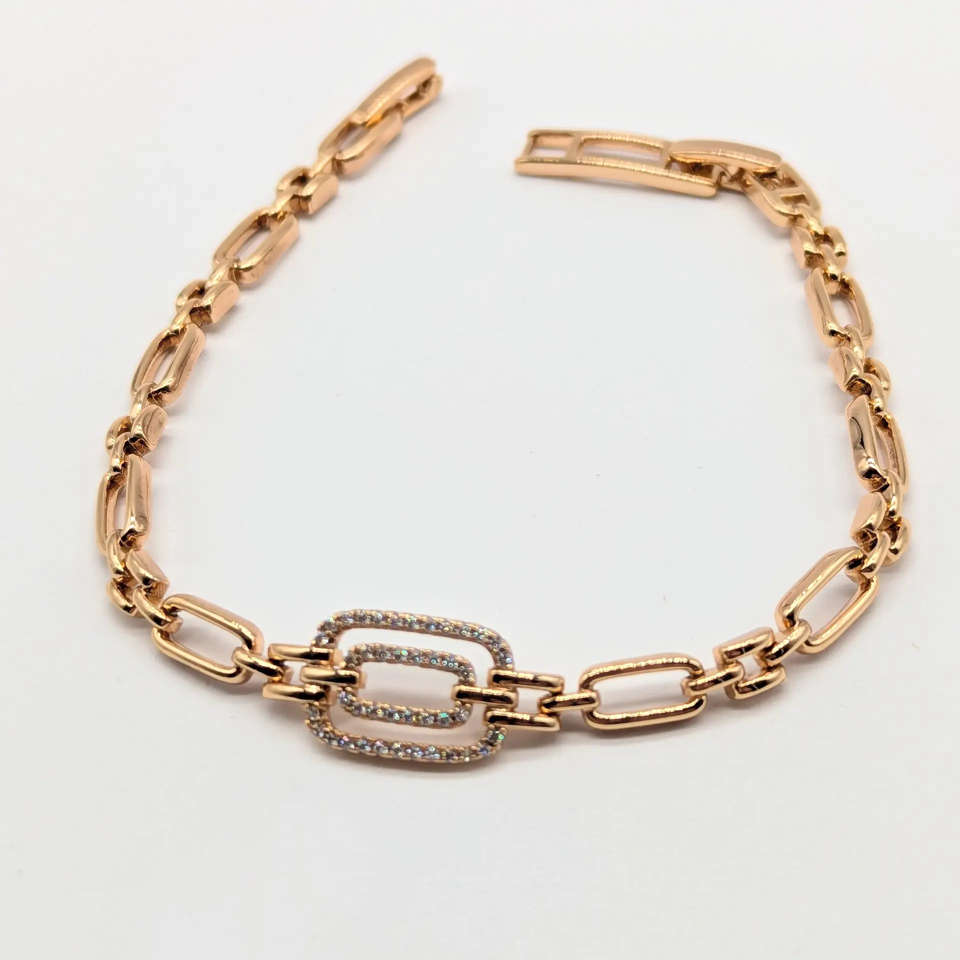 Браслет Xuping 18к «Золота Ланка», 17+2.5 см