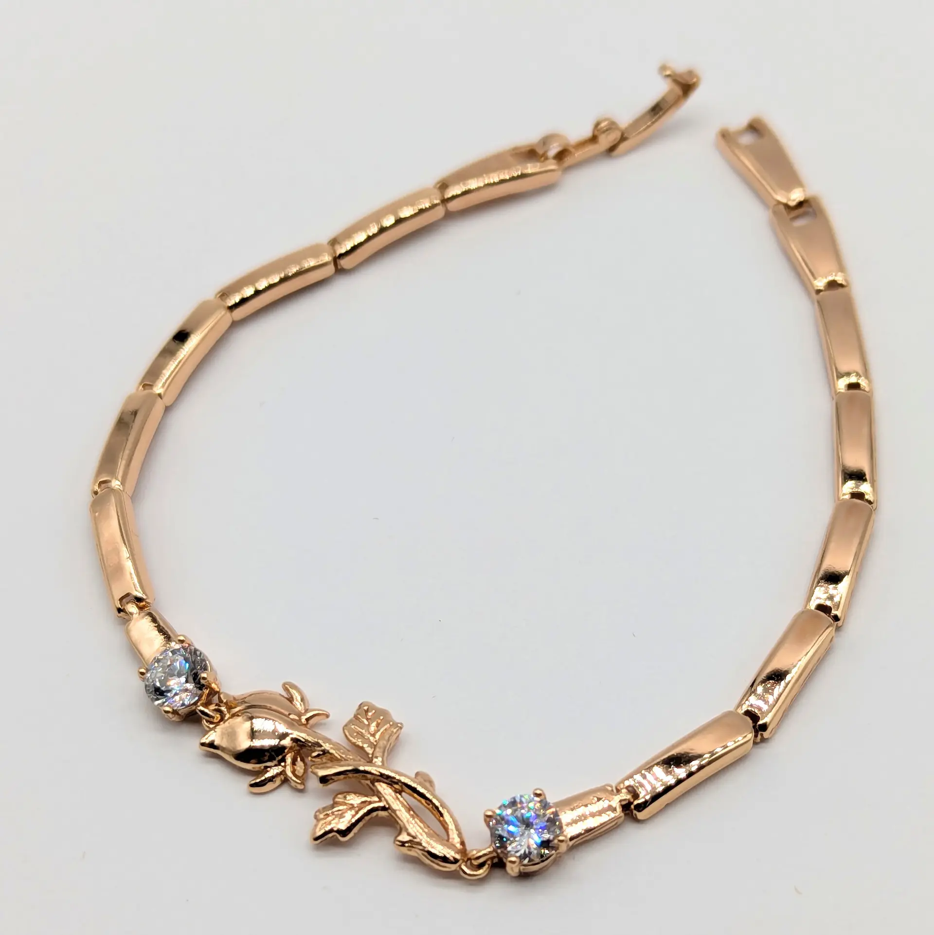 Браслет Xuping 18к «Золота Троянда», 19см