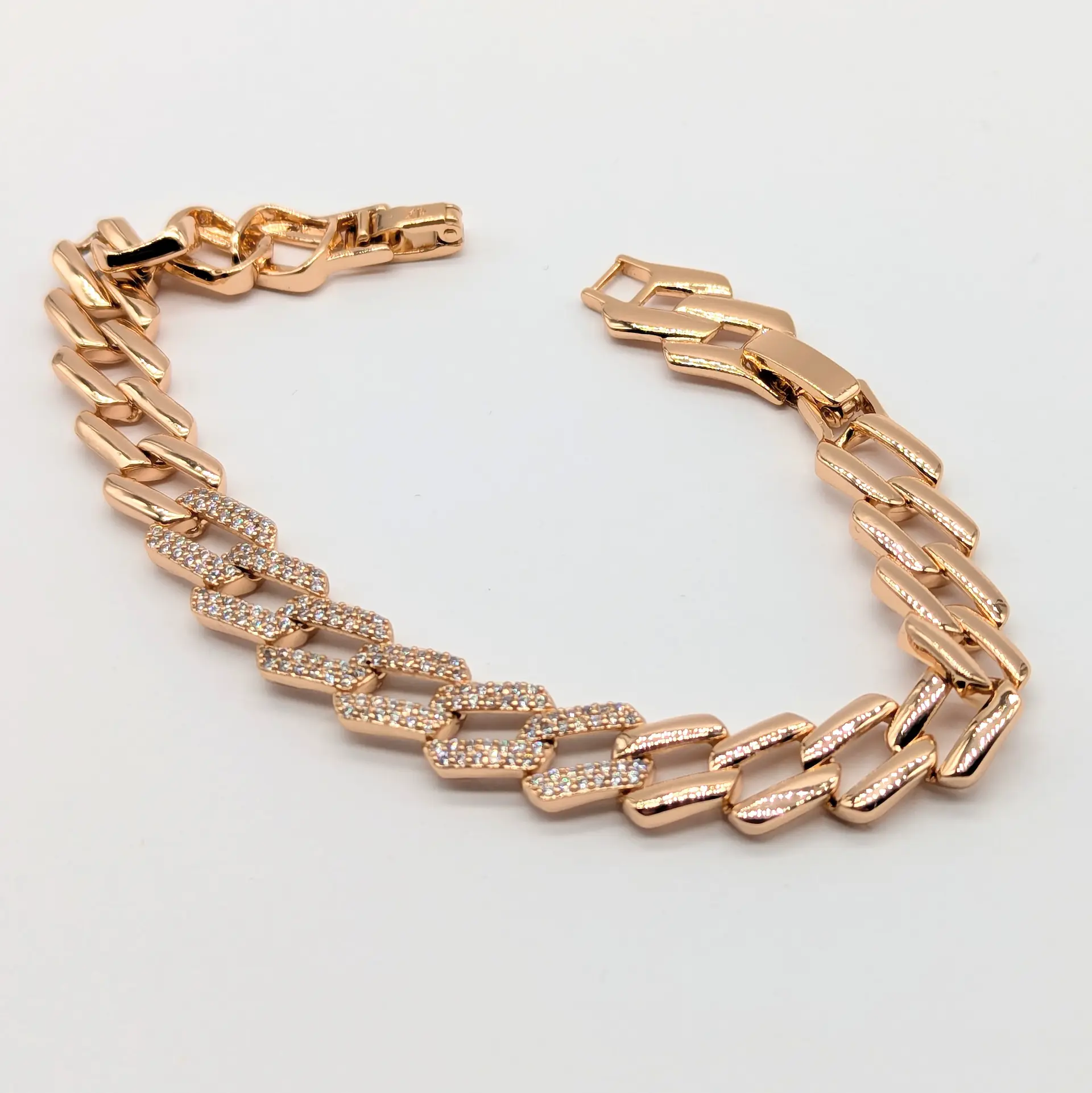 Браслет Xuping 18к «Золота Орбіта», 17+2.5 см