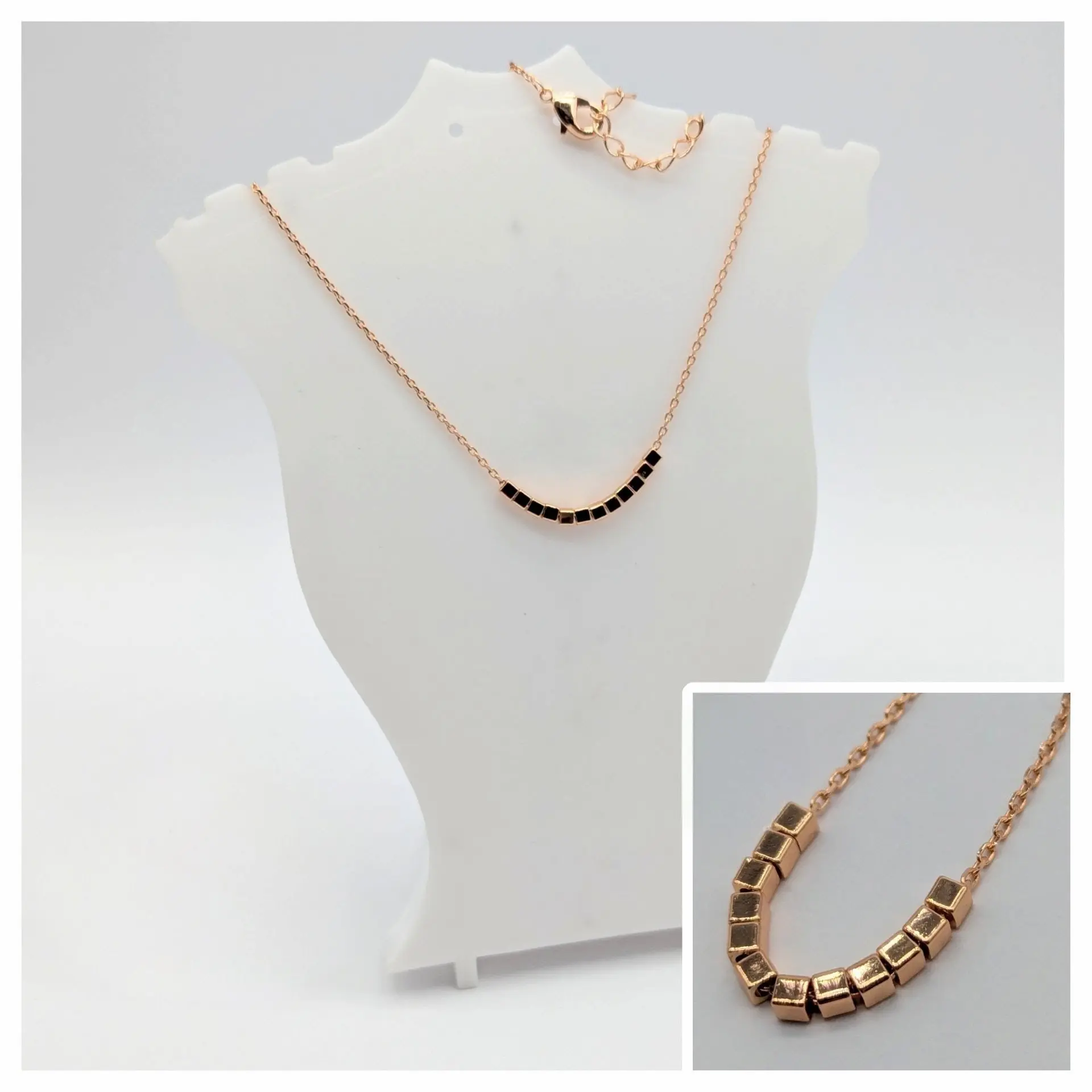 Ланцюжок 18к «Золота Геометрія», 40+5 см