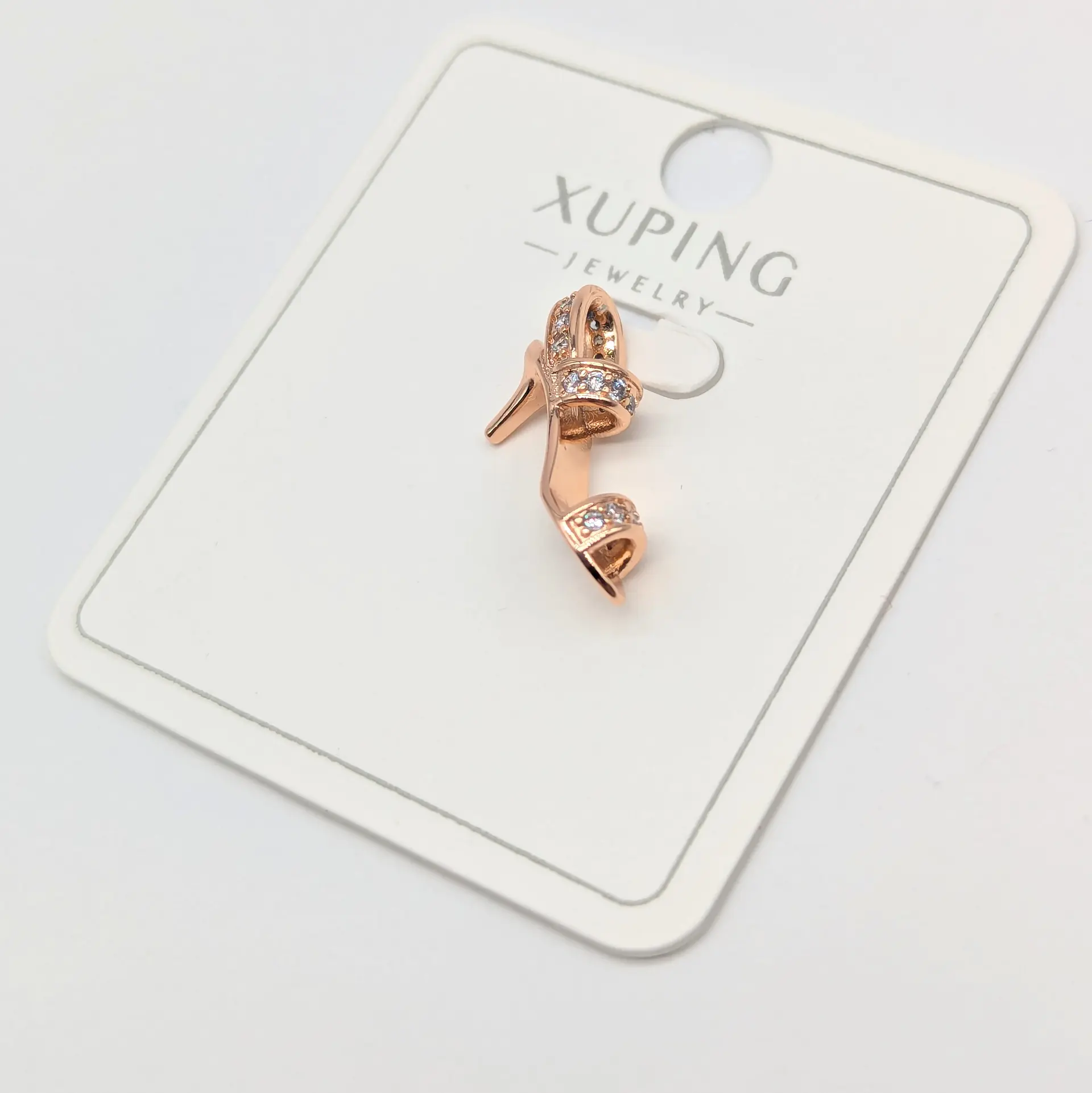 Кулон Xuping 18к «Золота Туфелька Грації», 1*2 см