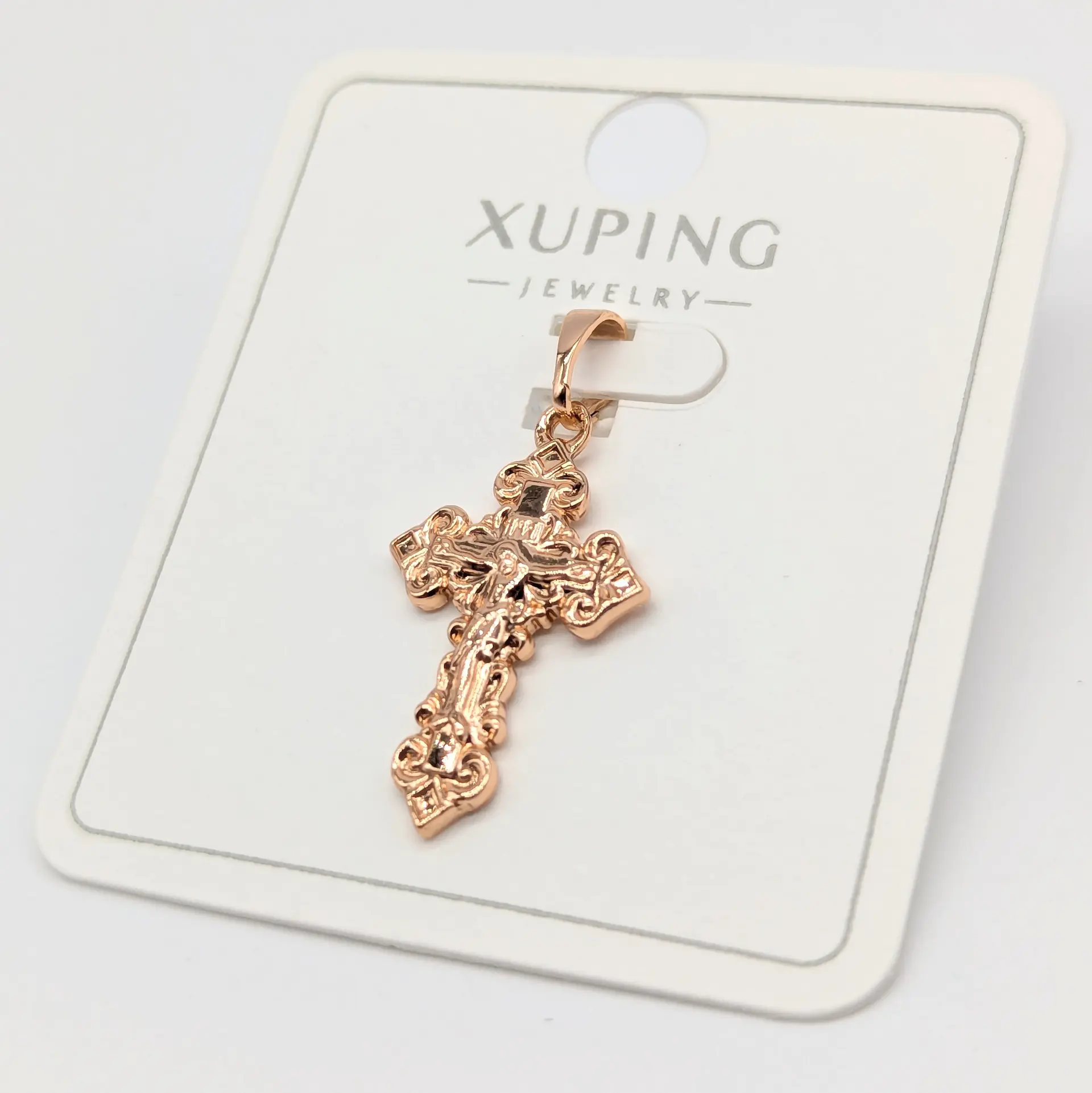 Кулон Xuping 18к «Священний Орнамент», 1.4*2.3 см