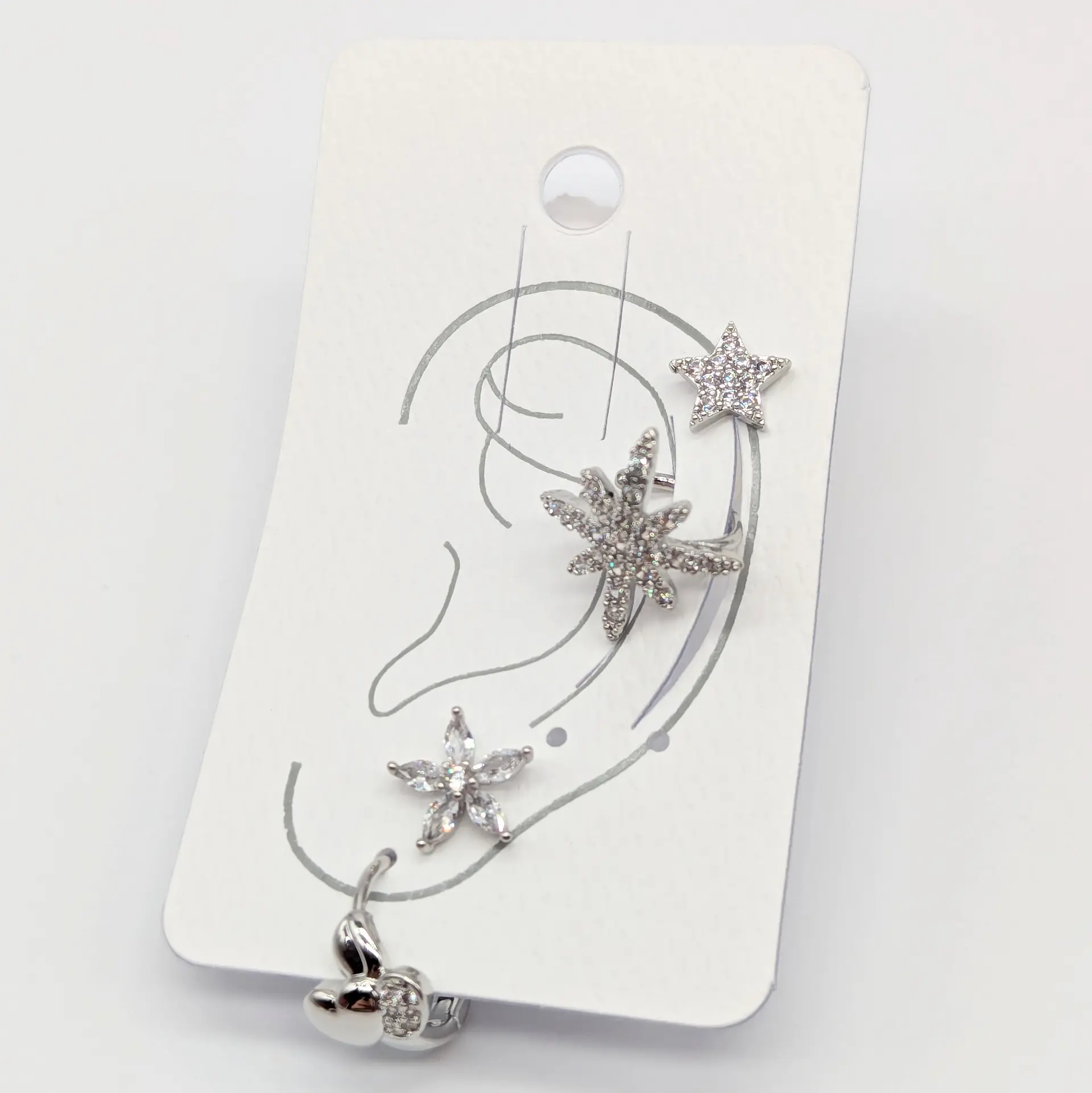 Сережки кафа «Срібне Небо»