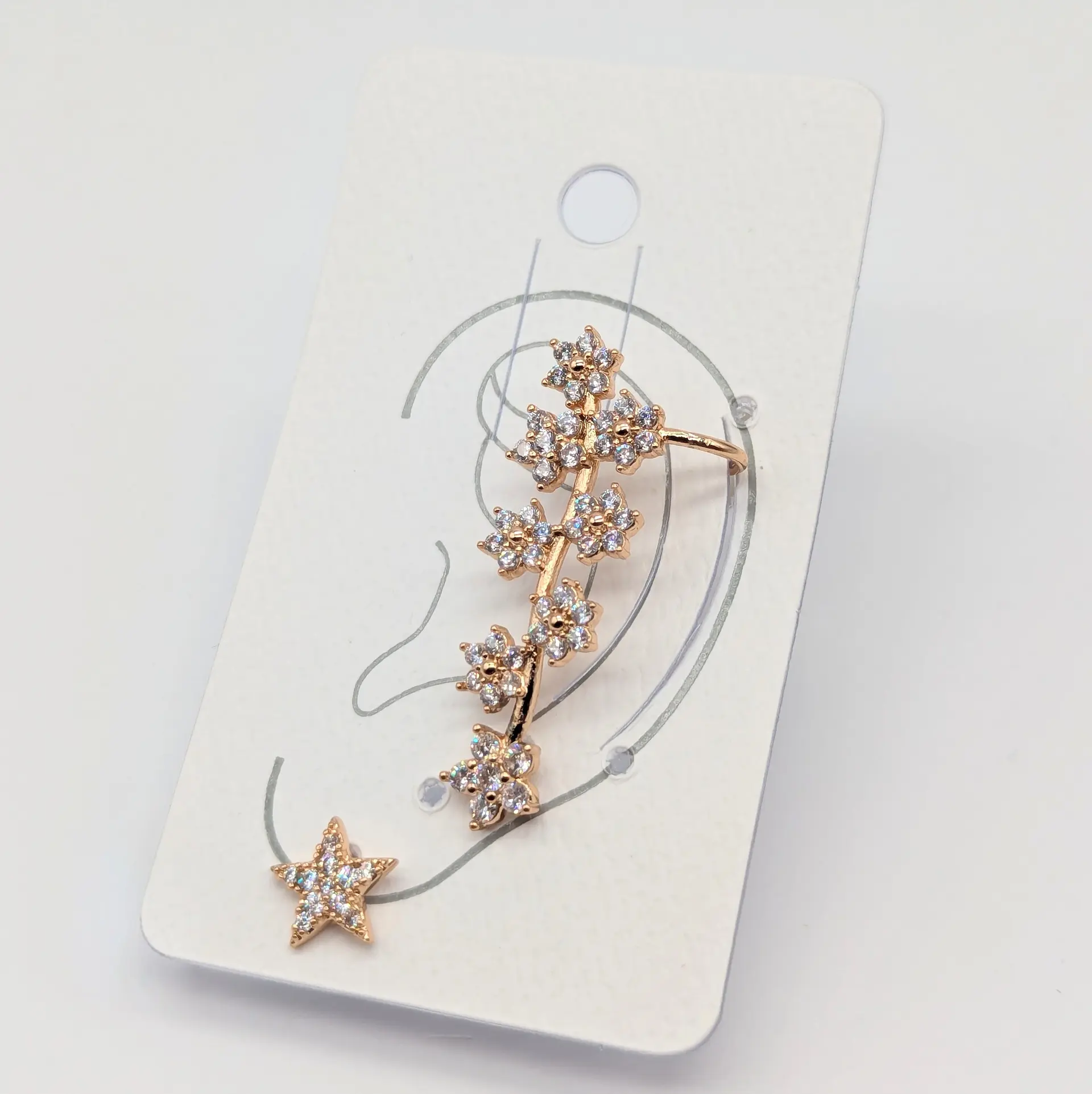 Сережки кафа 18к  «Золоте Сузір’я Мрій»