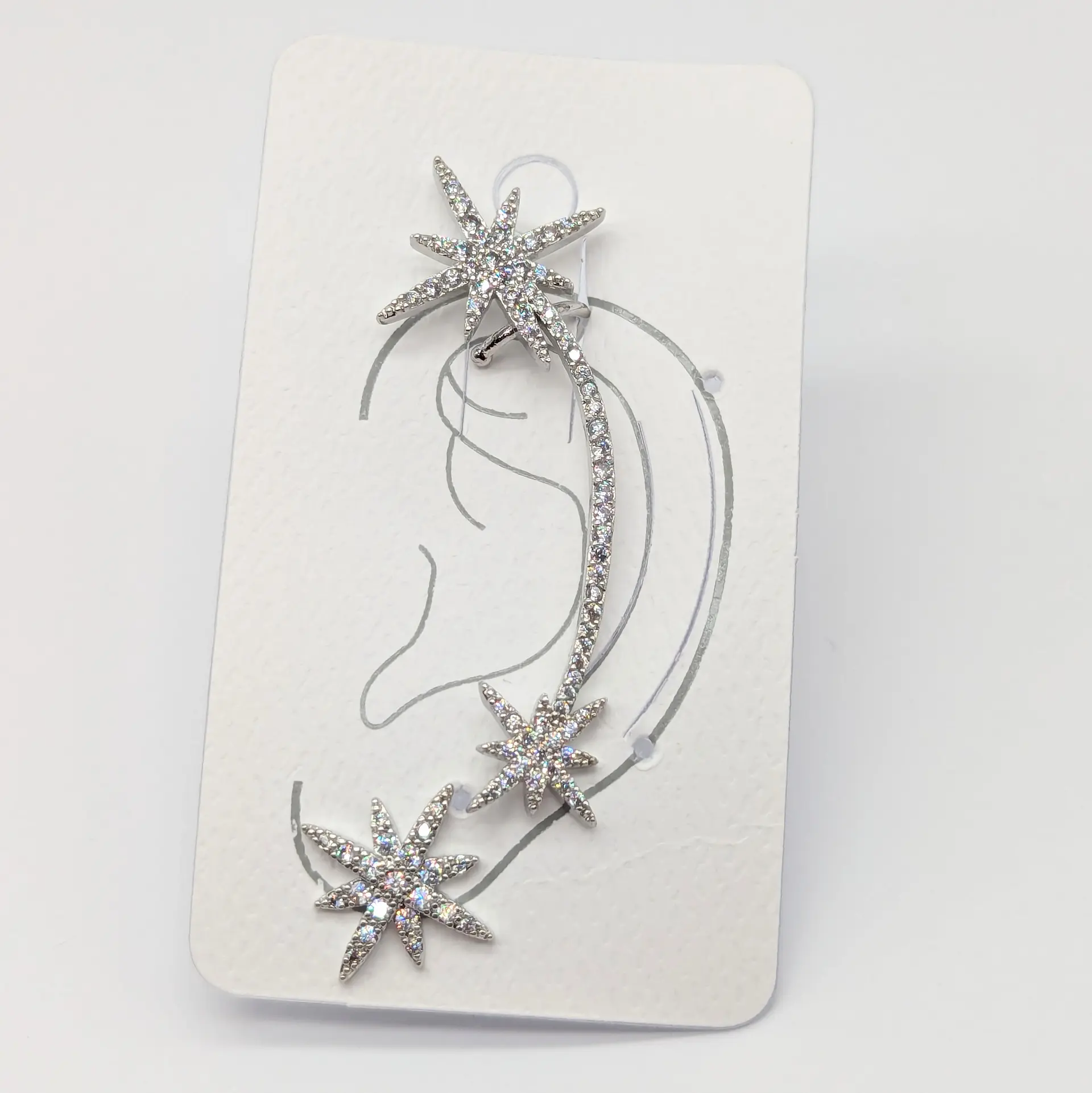 Сережки кафа «Срібне Сузір’я»