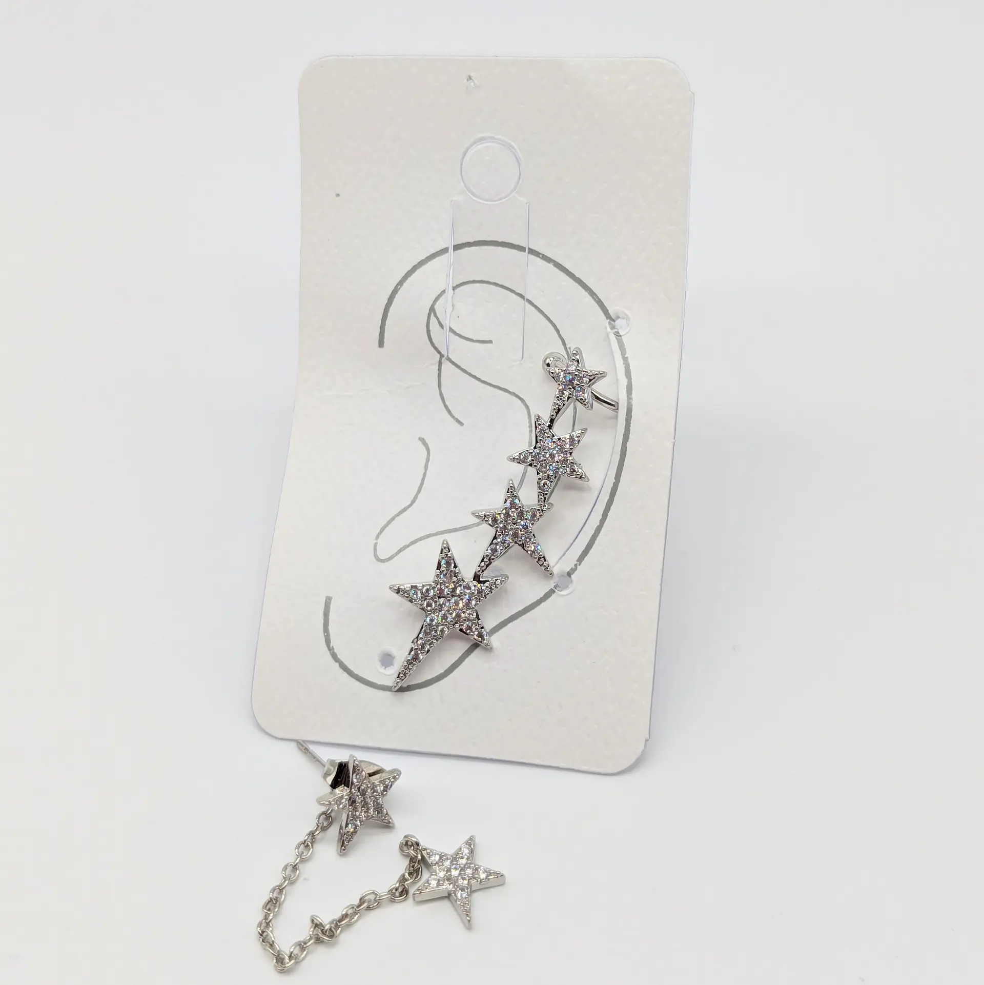 Сережки кафа «Срібний Зорепад»