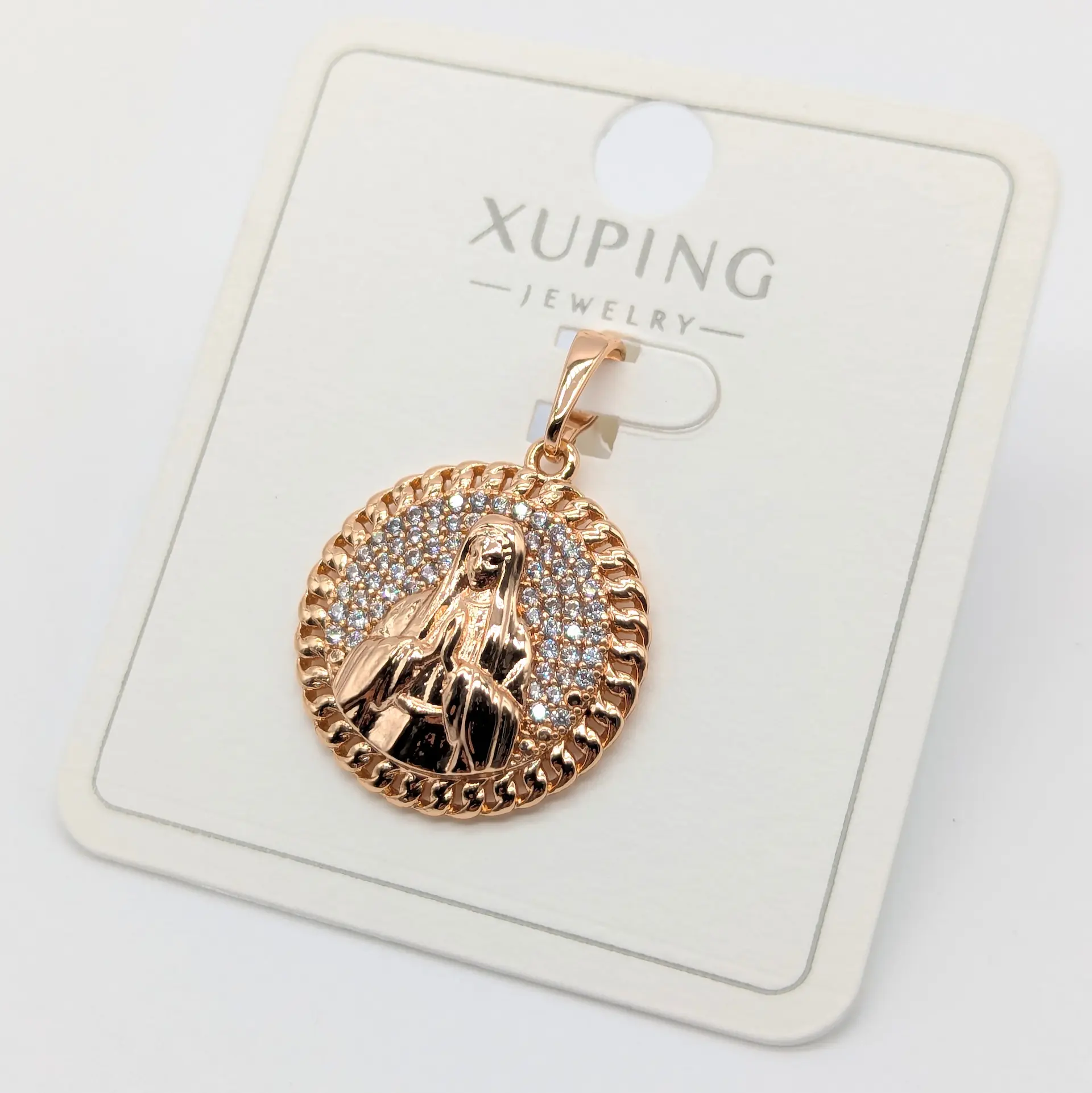 Кулон Xuping 18к «Свята Гармонія», діаметр 2.7 см