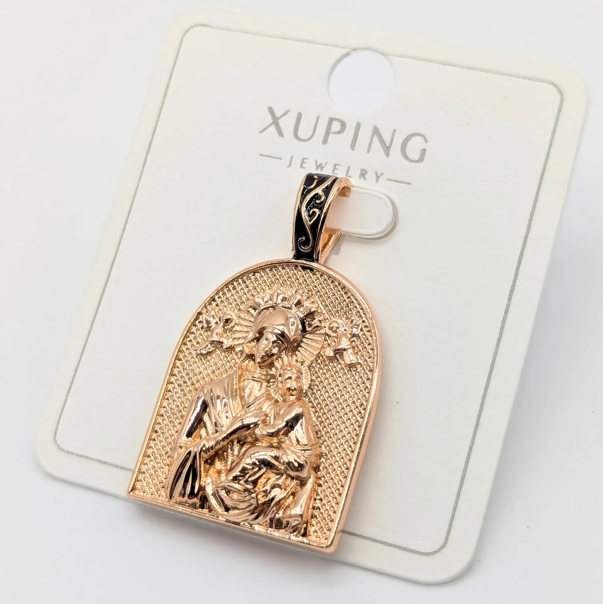 Кулон Xuping 18к «Святий Покров», 2.1*2.6 см