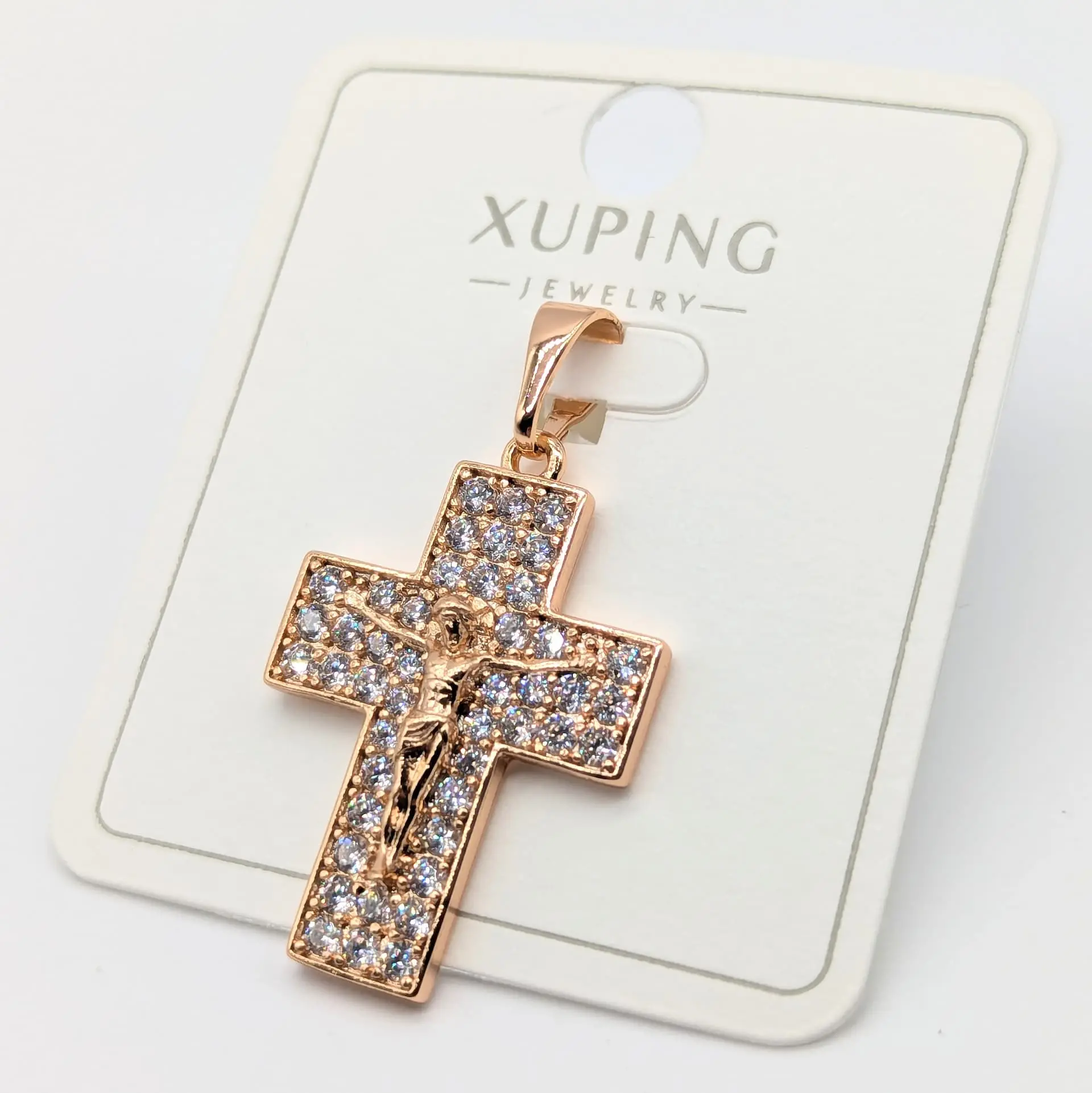 Кулон Xuping 18к «Світло Віри», 2*2.7 см