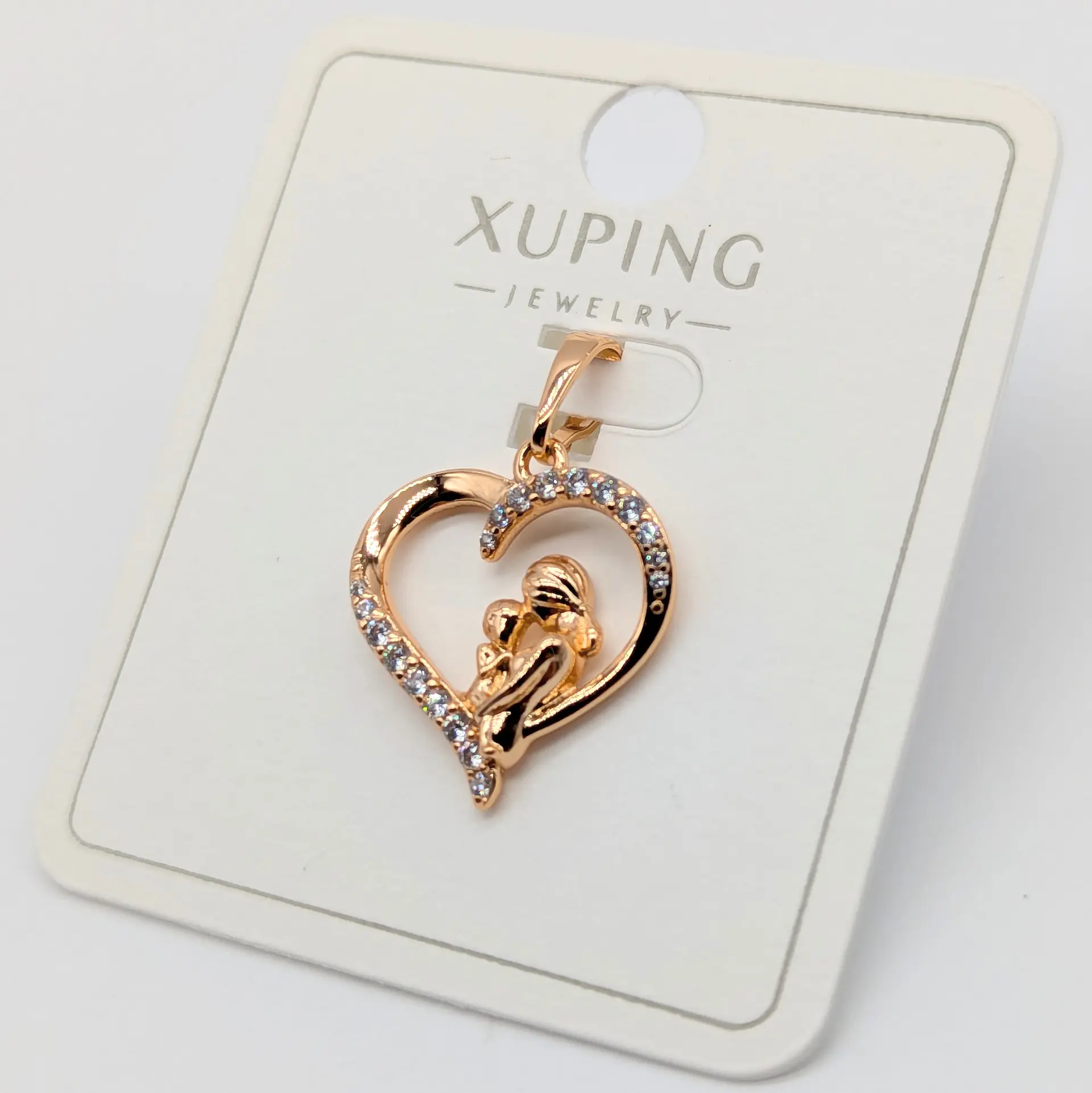 Кулон Xuping 18к «Материнська Любов», 1.8*1.8 см