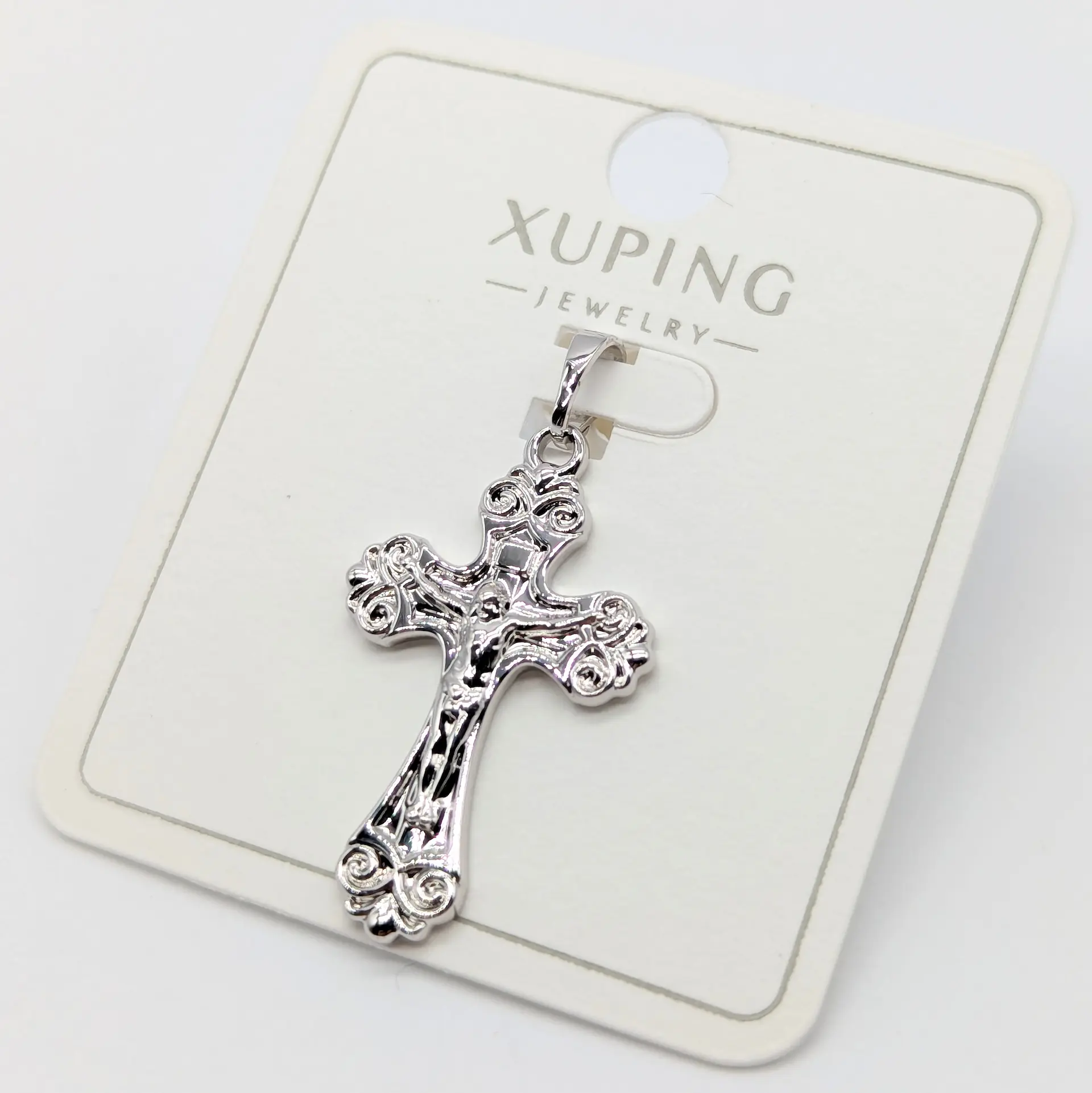 Кулон Xuping срібло «Світло Віри», 1.8*2.6 см