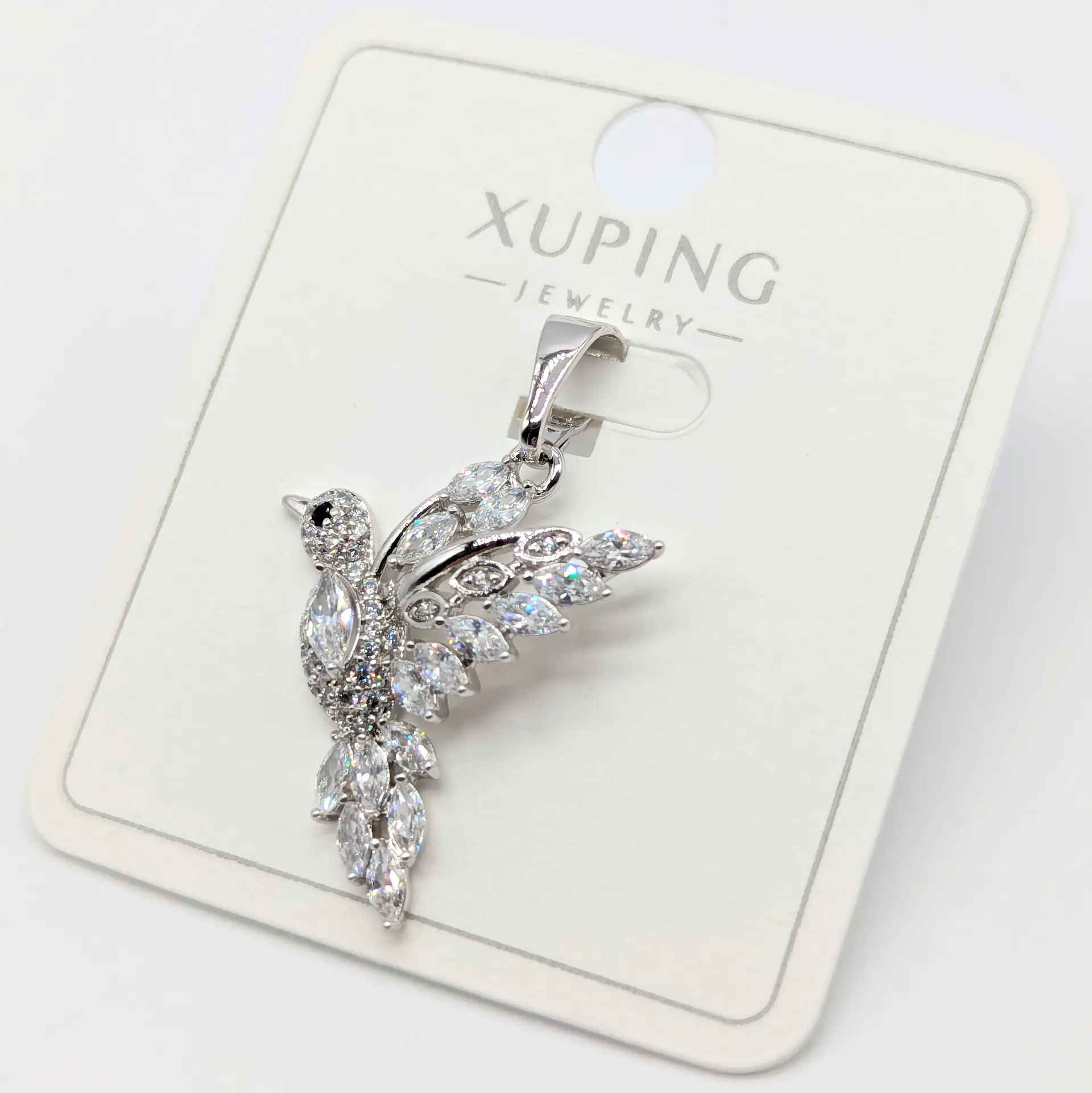 Кулон Xuping «Срібний політ», 2.1*2.5 см