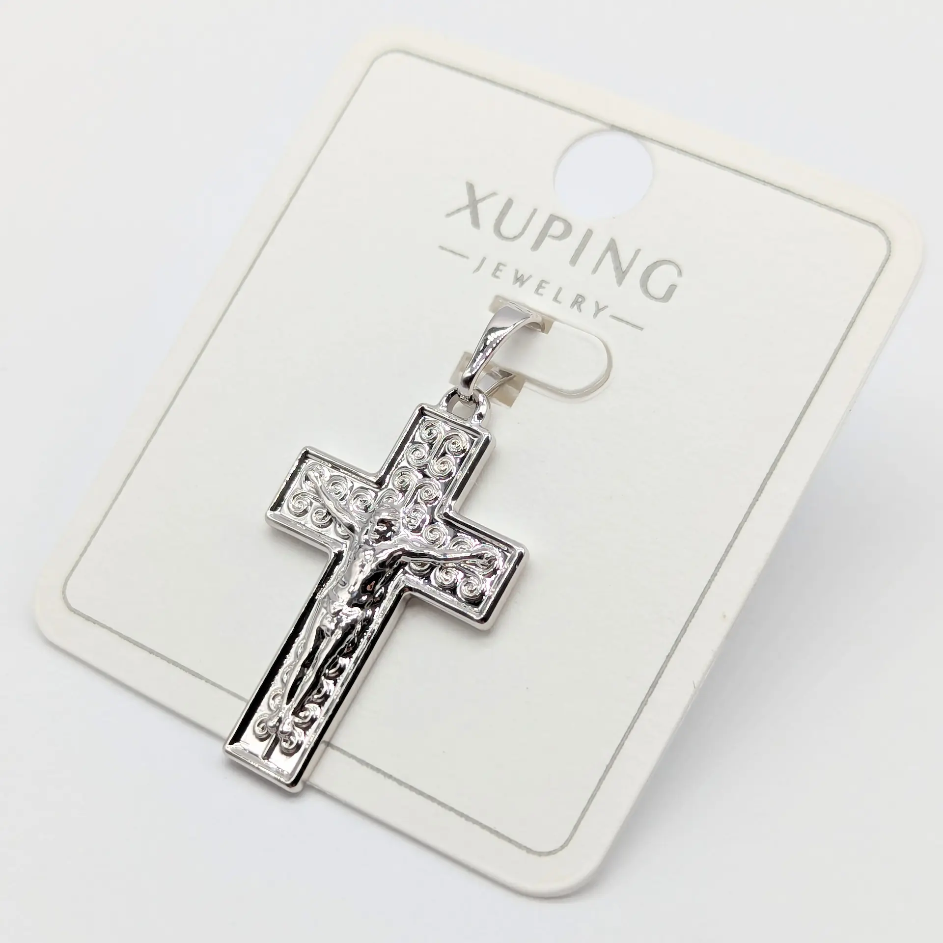 Кулон Xuping срібло «Світло віри Домінік», 1.7*2.7 см