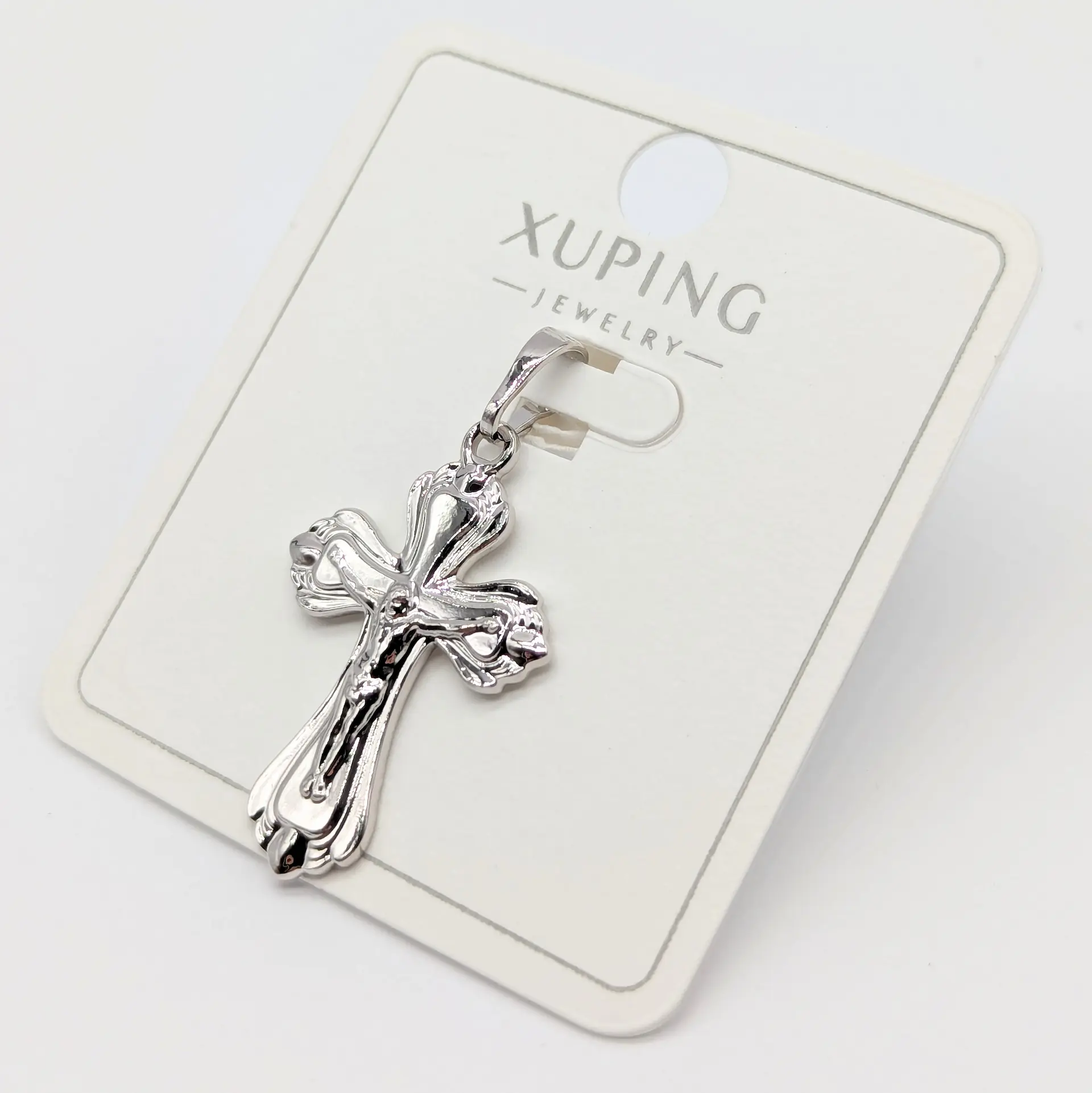 Кулон Xuping срібло «Класичний хрест Еліон», 1.7*2.6 см