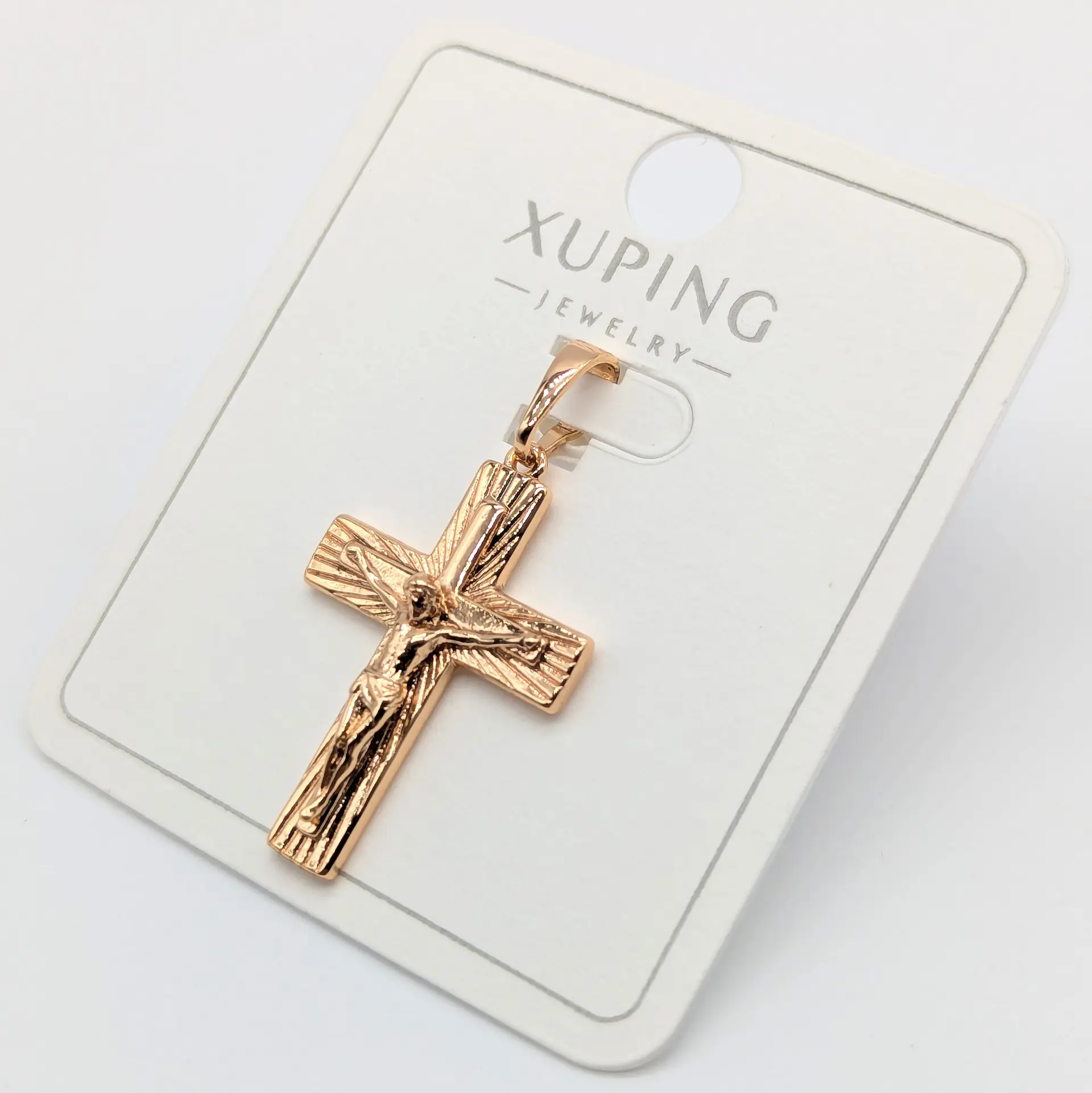 Кулон Xuping 18к «Світло Віри», 1.7*2.5 см